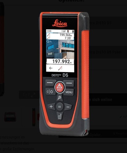 Leica disto laser - disto, d5