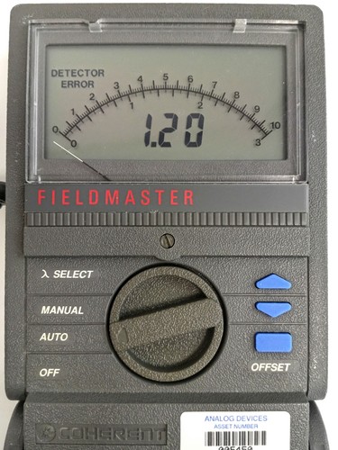 Coherent fieldmaster laser - coherent,