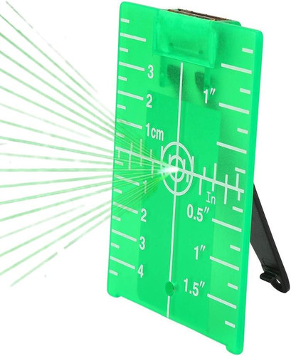 Laser zielplatte doppelskala - laser--zielplatte,